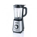 Ariete 579 Power Blender 1200W, Frullatore, 1200W, 4 lame in acciaio inox, 2 velocità + Funzione Pulse, Capacità 1,5 L, Piedini antiscivolo, Coperchio su