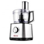 Girmi RB76 robot da cucina 600 W 1,2 L Nero, Acciaio inossidabile