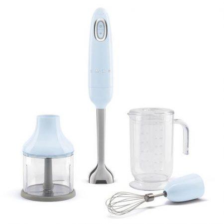 Smeg Frullatore Immersione con Accessori 50’s Style – Azzurro LUCIDO – HBF03PBEU