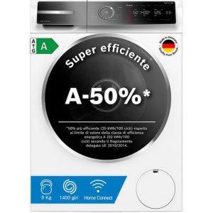 Bosch Serie 8 WGB24402IT Lavatrice a carica frontale 9kg 1400g/min Bianco A-50%