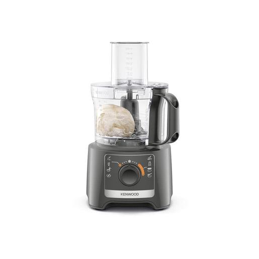 Kenwood MultiPro Compact - Robot da cucina, Lama per tagliare in acciaio inox, 2,1L, 800W, Grigio (FDP31.360GY)