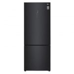 LG GBB569MCAMN Frigorifero combinato 70cm, Classe E, 462L, Wi-Fi, No frost, Nero