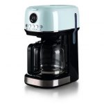 Ariete 1396 Macchina da caffè con filtro Moderna, Caffè americano, Capacità fino a 15 tazze, Base riscaldante, Display LCD, Filtri estraibili e lavabili,