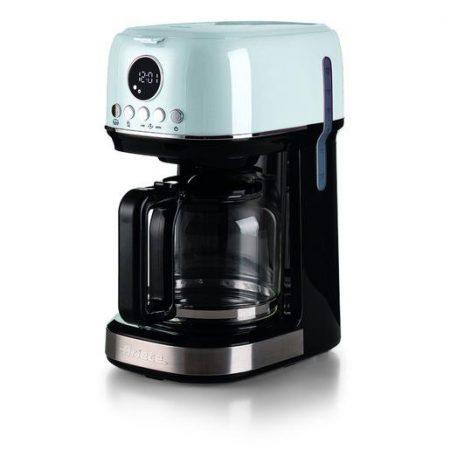 Ariete 1396 Macchina da caffè con filtro Moderna, Caffè americano, Capacità fino a 15 tazze, Base riscaldante, Display LCD, Filtri estraibili e lavabili,