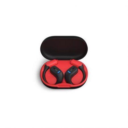 Philips 6000 series TAA6709BK/00 auricolare True Wireless Stereo (TWS) A clip Sport Bluetooth Nero, Rosso