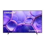 Samsung Crystal UHD 85'' UE85U8000FUXZT 4K, Processore Crystal 4K, HDR, Smart Experience, OTS Lite & Adaptive Sound, Metal Stream Design, Smart TV, 2025