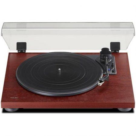 TEAC TN-180BT-A3 Giradischi con trasmissione a cinghia Nero, Ciliegia (frutto) Semiautomatico