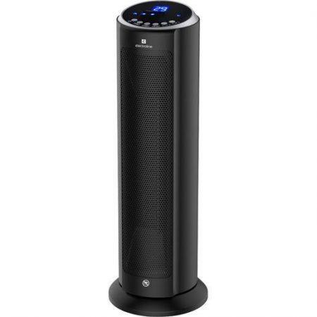 Electroline CTHE208DIG stufetta elettrica Interno Nero 2000 W Riscaldatore ambiente elettrico con ventilatore
