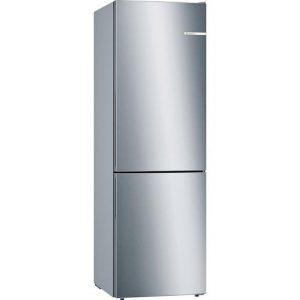 Bosch Serie 6 KGE36ALCA Frigorifero Combinato da libera installazione 186 x 60 cm Metal look Classe C