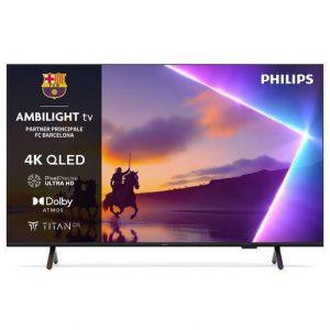 Philips Ambilight TV 65PUS8510 4K UHD QLED 164cm 65” Smart TV Dolby Atmos Titan OS - 0,5 W