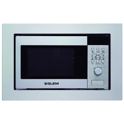Glem Gas GMI203IX forno a microonde Acciaio inox Microonde con grill Da incasso 20 L 800 W