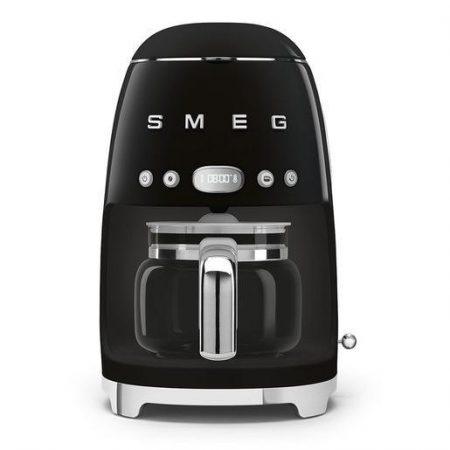 Smeg Macchina da Caffè Filtro 50’s Style – Nero LUCIDO – DCF02BLEU
