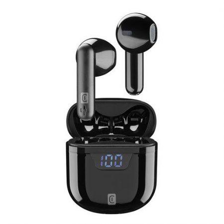 Cellularline SEEK Auricolari Bluetooth® dotati di display digitale con indicatore di batteria