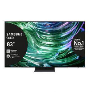 Samsung TV OLED 4K 83” QE83S90DAEXZT Smart TV Wi-Fi Graphite Black 2024, Processore NQ4 AI GEN2, Self-illuminating pixels, Laser Slim Design, Dolby At - |||||||