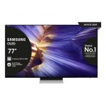 Samsung OLED AI TV 77” QE77S90FAEXZT 4K, Processore NQ4 AI Gen3, 4K AI Upscaling Pro, Schermo antiriflesso, OLED HDR, Dolby Atmos & OTS Lite, Laser Slim