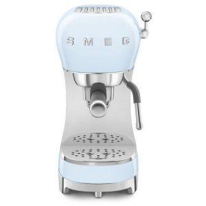 Smeg Macchina da Caffè Espresso Manuale 50’s Style – Azzurro LUCIDO – ECF02PBEU