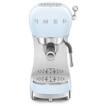 Smeg Macchina da Caffè Espresso Manuale 50’s Style – Azzurro LUCIDO – ECF02PBEU