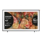 Samsung TV QLED 4K 43'' QE43LS03DAUXZT Smart TV Wi-Fi Black 2024, Matte Display, Processore Quantum 4K, Modern Frame Design, OTS Lite