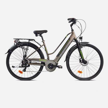 Legnano 22A22644 bicicletta elettrica Grigio Alluminio M 71,1 cm (28”) 25 kg Litio