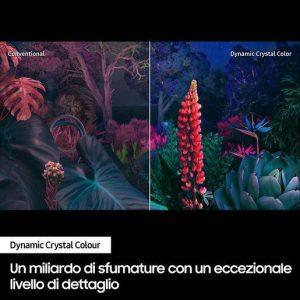 Samsung Series 8 TV UE43CU8580UXZT Crystal UHD 4K, Smart TV 43” Dynamic Crystal color, OTS Lite, White 2023