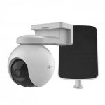 EZVIZ EB8 4G + videocamera motorizzata da esterno 4G a batteria + pannello solare