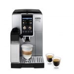 De’Longhi Dinamica Plus - Macchina Automatica per Caffè in Chicchi, 24 bevande one-touch, Argento/Nero (ECAM380.85.SB)