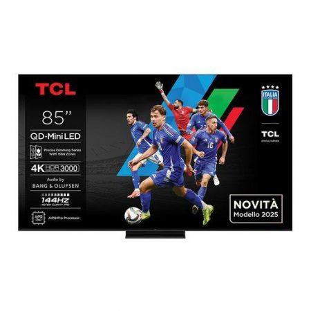 TCL Serie Smart TV QD-MiniLED 4K 85” 85C7K, 144Hz, audio B&O, Dolby Vision IQ & Atmos, Google TV