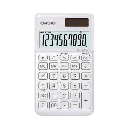 Casio SL-1000SC-WE calcolatrice Tasca Calcolatrice di base Bianco