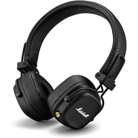 Marshall MAJOR IV Cuffie Con cavo e senza cavo A Padiglione MUSICA USB tipo-C Bluetooth Nero