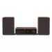 Pure Micro HiFi Classic Stereo Microsistema audio per la casa 50 W Nero, Noce