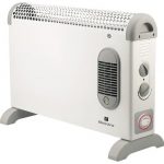 Electroline CHE205VT stufetta elettrica Interno Grigio, Bianco 1800 W Radiatore