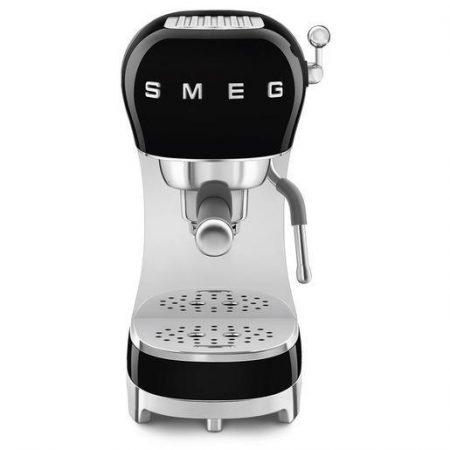 Smeg Macchina da Caffè Espresso Manuale 50’s Style – Nero LUCIDO – ECF02BLEU