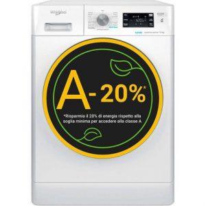 Whirlpool Lavatrice a libera installazione – FFB 1048 BSV IT Made in Italy - 10 kg
