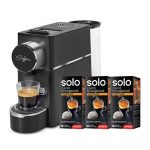 Polti Coffea S18B, macchina da caffè a cialde E.S.E. da 44 m, incluse 54 cialde di SOLO Caffè monorigine Vietnam, il caffè di