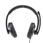 IOPLEE IOPCUFPCOVEREAR Cuffie Cablato A Padiglione Ufficio Nero