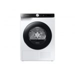 Samsung DV80T5220AE/S3 asciugatrice a caricamento frontale Optimal Dry 8 kg Classe A+++, Porta nera + Panel nero