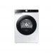 Samsung DV80T5220AE/S3 asciugatrice a caricamento frontale Optimal Dry 8 kg Classe A+++, Porta nera + Panel nero