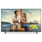 BRAVIA 3: Sony BRAVIA 3, K-85S3 - Direct LED   Altoparlante X-Balanced   Dolby Vision/Atmos   IMAX Enhanced   Google TV (2025)   Google Cast   Apple AirP