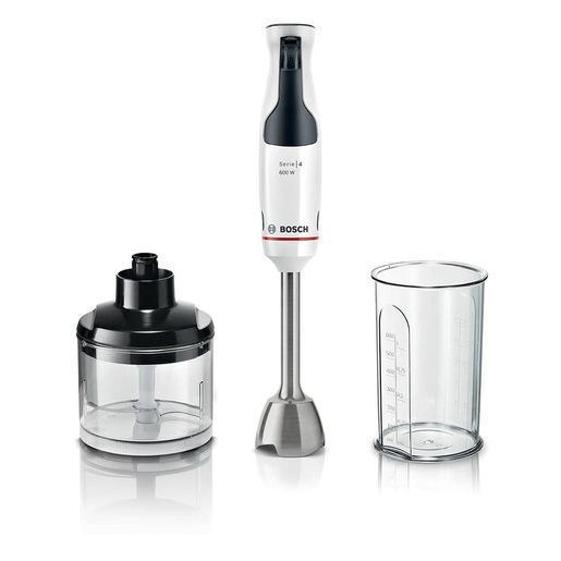 Bosch Serie 4 MSM4W220 Frullatore a immersione ErgoMaster 600 W Bianco
