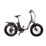 TEKLIO TF3 Fat Bike elettrica 20'' grigia in alluminio
