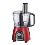Russell Hobbs 27110-56 robot da cucina 600 W 2,3 L Nero, Rosso, Trasparente