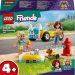 LEGO Friends 42635 Auto per la Toelettatura dei Cani, con Macchina Giocattolo, 2 Mini Bamboline e 2 Cuccioli, Idea Regalo 4+