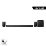 Samsung Soundbar HW-Q930F/ZF, Audio 9.1.4 canali, Wireless Dolby Atmos, 2025