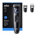 Braun BT3520 regolabarba Batteria 40 2 cm Nero, Blu