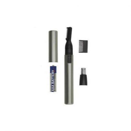 Wahl 5640-1016 rasoio di precisione Bagnato e secco Alluminio, Nero