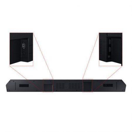 Samsung Soundbar HW-Q600C/ZF Serie Q, 9 speaker, Wireless Dolby Atmos, Audio a 3.1.2 canali, Q-Simphony, Compatibile con Alexa e Google Assistant, Bla