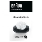 Braun EasyClick Accessorio Spazzola Per La Pulizia Per Rasoio Elettrico Series 5, 6 E 7 (Nuova Generazione)