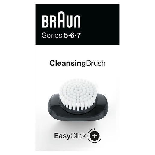 Braun EasyClick Accessorio Spazzola Per La Pulizia Per Rasoio Elettrico Series 5, 6 E 7 (Nuova Generazione)