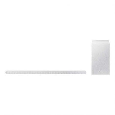 Samsung Soundbar HW-S701D/ZF Serie S, 7 Speaker, Wireless Dolby Atmos, Audio a 3.1 Canali, Q-Simphony, Compatibile con Alexa e Google Assistant, White