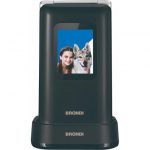 Brondi Amico Prezioso 4,5 cm (1.77'') Nero, Metallico Telefono cellulare basico